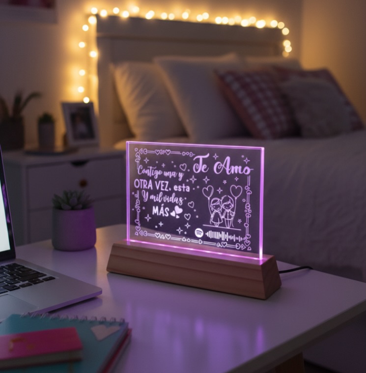 Dedicatoria Romántica + Código Spotify